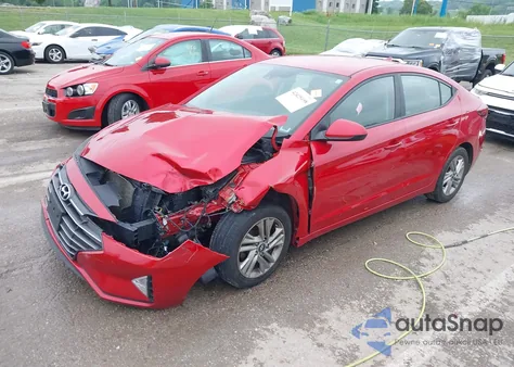 2020 Hyundai Elantra Sel z USA, uszkodzony, nr VIN 5NPD84LF7LH554676